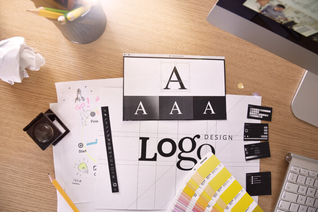Graphic design. Creative concept for website and mobile banner, internet marketing, social media and networking, branding, marketing material, presentation template.